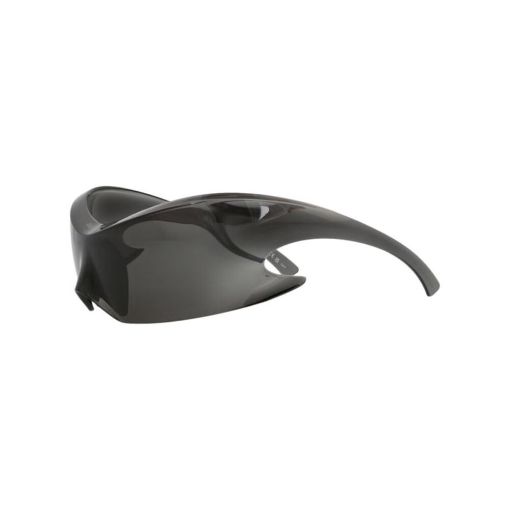 Balenciaga Shield-Frame Nylon Sunglasses Grey Unisex-Adult - Picture 2 of 6